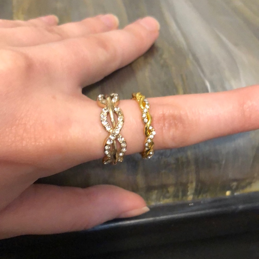 Gold rings